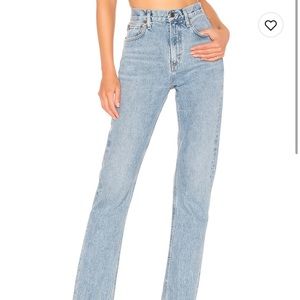 Cherie High Rise Straight - Agolde Jeans